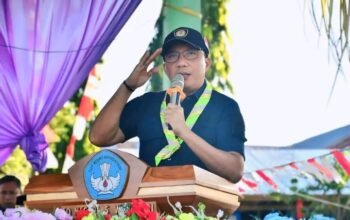 Wabup Boalemo Lahmudin Hambali Hadiri Perkemahan Mandiri dan Tangguh, Perkuat Karakter Generasi Muda/Hibata.id