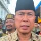 Gubernur Sulawesi Tenggara Andi Sumangerukka saat menghadiri puncak peringatan Hari Ulang Tahun (HUT) ke-12 Kabupaten Buton Tengah/Hibata.id
