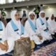 11 jamaah umrah asal Kabupaten Gorontalo di Masjid Agung Baiturrahman, Limboto, Jumat (24/7/2026). (Foto: Humas)
