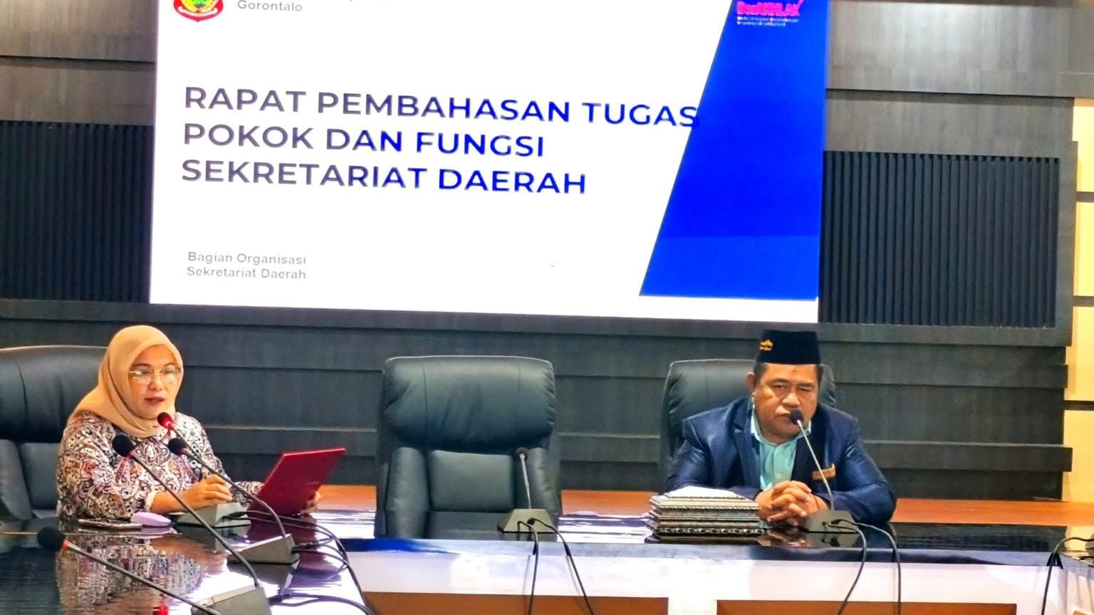 Sekda Gorontalo dorong penyamaan tupoksi untuk perkuat koordinasi dan kinerja Setda/Hibata.id