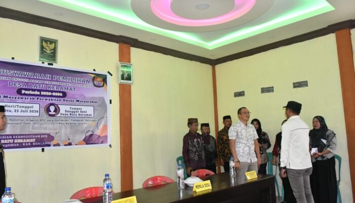 Lahmudin Hambali Tinjau Pemilihan BPD, Ajak Semua Pihak Jaga Persatuan Desa