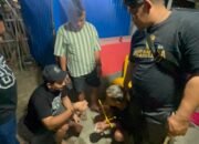 Satresnarkoba Polres Pohuwato mengamankan seorang pria di Kecamatan Marisa yang diduga memiliki sabu. Polisi menyita dua sachet yang diduga sabu beserta sejumlah barang bukti/Hibata.id