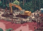 Ilustrasi Ai - Air Sungai Voyau di Kecamatan Sangkub, Kabupaten Bolaang Mongondow Utara (Bolmut), Sulawesi Utara, dilaporkan berubah keruh/Hibata.id