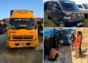 Satreskrim Polres Pohuwato mengamankan dua kendaraan dan 53 jeriken dalam pengungkapan dugaan penyalahgunaan BBM bersubsidi jenis solar di Desa Teratai/Hibata.id