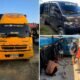 Satreskrim Polres Pohuwato mengamankan dua kendaraan dan 53 jeriken dalam pengungkapan dugaan penyalahgunaan BBM bersubsidi jenis solar di Desa Teratai/Hibata.id