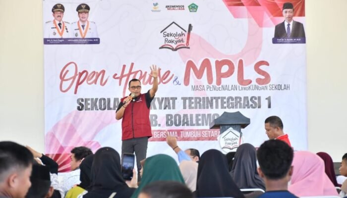 270 Siswa Angkatan Pertama Mulai Tempati Asrama Sekolah Rakyat di Boalemo