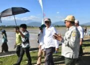 Bupati Boalemo, Rum Pagau, saat mengikuti peluncuran GERTAM PM-AAS secara virtual melalui Zoom Meeting, Kamis (30/7/2026). (Foto: Humas)