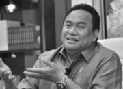 Mendiang Rachmat Gobel saat menghadiri sebuah kegiatan di Gorontalo/Hibata.id