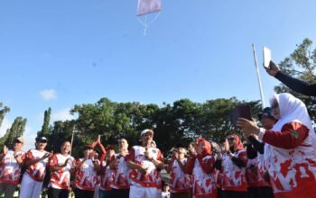Bupati Boalemo, Rum Pagau, secara resmi mencanangkan rangkaian peringatan Hari Ulang Tahun (HUT) Ke-81/Hibata.id