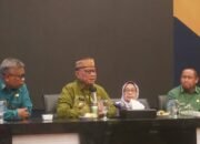 Bupati Bone Bolango bersama Kepala Dinas Pendidikan dan Kebudayaan Kabupaten Bone Bolango menghadiri kegiatan Coaching Clinic Penyusunan Sistem Penjaminan Mutu Internal (SPMI) Berdasarkan Rapor Pendidikan Jenjang Taman Kanak-Kanak (TK) Tahun 2026 di Grand Q Hotel, Kota Gorontalo/Hibata.id