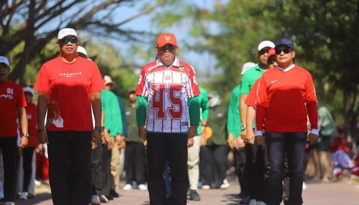 Gerak Jalan HUT ke-81 RI di Bone Bolango Diikuti 227 Peserta