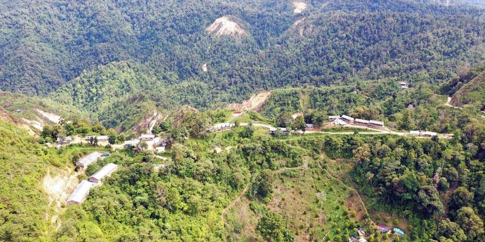 Lokasi Gunung Pani, salah satu wilayah konsesi PT Gorontalo Sejahtera Mining (GSM). (Foto: Istw)