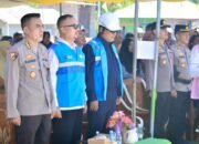 Thomas Mopili menghadiri kegiatan peresmian penyalaan jaringan listrik di Pulau Dudepo, Kecamatan Anggrek, Kabupaten Gorontalo Utara, Senin (3/8/2026)/Hibata.id