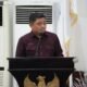 H. Fadli Hasan saat menyampaikan pandangan umum Fraksi PAN dalam rapat paripurna DPRD Provinsi Gorontalo/Hibata.id