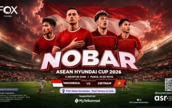 FOX Hotel Gorontalo kembali menghadirkan agenda nonton bareng (nobar) resmi ASEAN Hyundai Cup 2026/Hibata.id