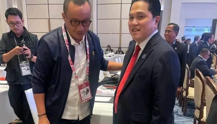 Ketua Asprov PSSI Gorontalo Bertemu Erick Thohir di Kongres PSSI 2026