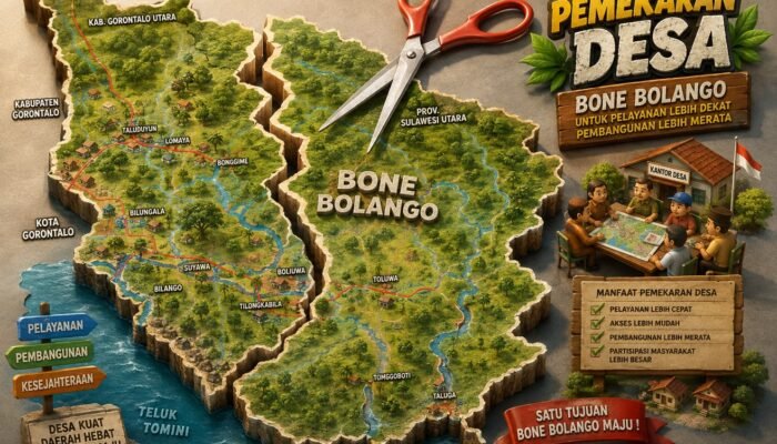 Pemda Bone Bolango Mulai Buka Jalan untuk Pemekaran Desa Baru