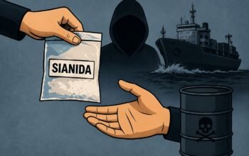 Lagi-lagi Sianida Masuk Gorontalo, TNI AL Amankan 300 Kg dari Kapal Misterius
