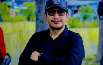 Kepala Desa Sukamakmur, Badrun Yonu/Hibata.id
