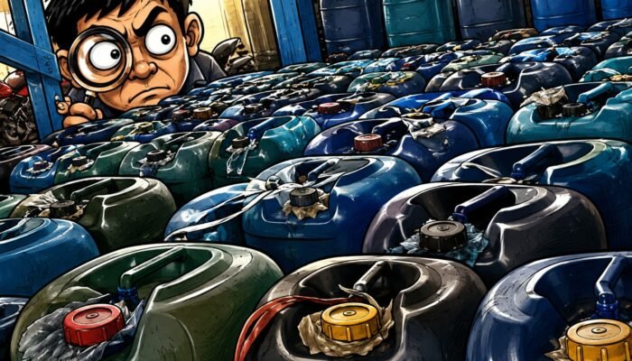 2.800 Liter Solar Diduga Ilegal Terkait Oknum TNI, Korem Buka Suara