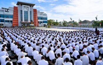 Pengenalan kehidupan kampus di Universitas Negeri Gorontalo (UNG). FOTO: HUMAS UNG/Hibata.id