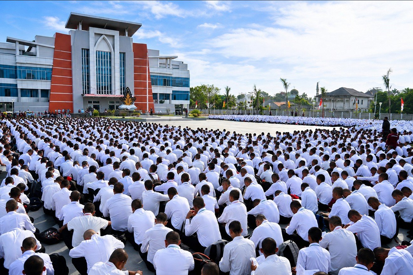 Pengenalan kehidupan kampus di Universitas Negeri Gorontalo (UNG). FOTO: HUMAS UNG/Hibata.id