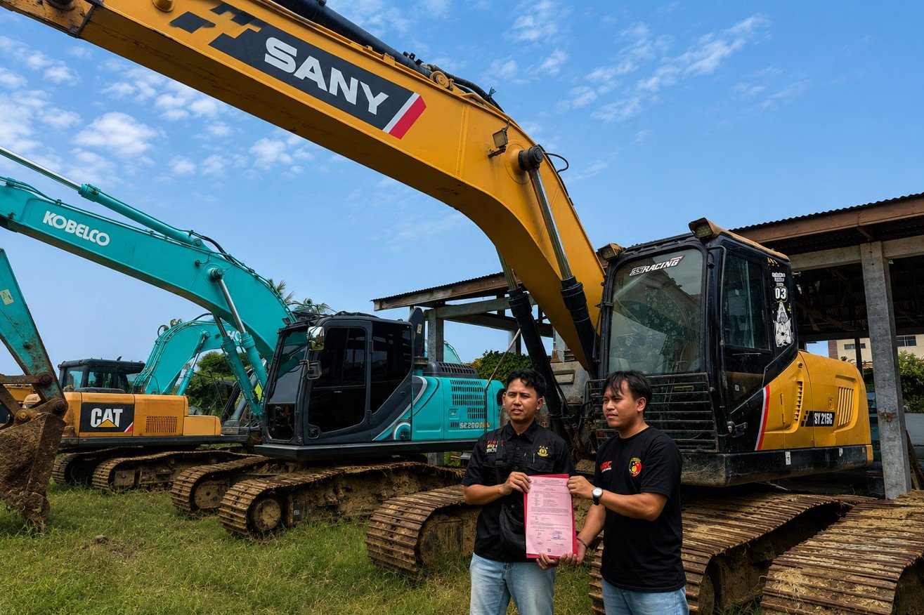 Satreskrim Polres Pohuwato menyerahkan lima tersangka dan barang bukti dari tiga perkara kepada Kejari Pohuwato setelah berkas dinyatakan P-21/Hibata.id