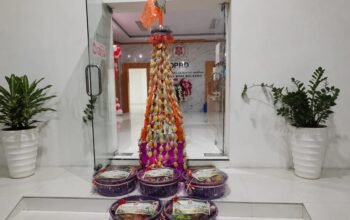 Maulid Nabi Bone Bolango diperingati di Masjid Agung Almarhama. Sekretariat DPRD ikut memperkuat silaturahmi dan meneladani akhlak Rasulullah/Hibata.id