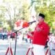 Wali Kota Gorontalo Adhan Dambea saat memimpin upacara dalam mencanangkan Bulan Wawasan Kebangsaan Tahun 2026. (Foto: Humas)
