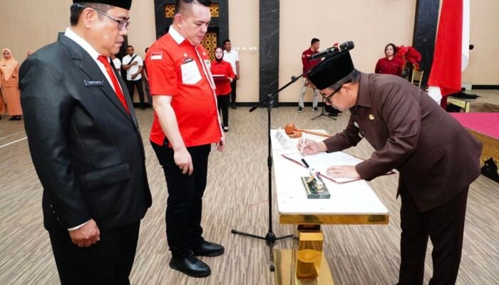 Lantik Nuryanto sebagai Pj Sekda, Indra Gobel Dorong Reformasi Koordinasi Birokrasi