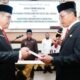 Pemerintah Kota Gorontalo resmi melantik dan mengambil sumpah jabatan Penjabat (Pj) Sekretaris Daerah (Sekda) Kota Gorontalo, Nuryanto, dalam prosesi yang berlangsung di Bandhayo Lo Yiladia, Senin (3/8/2026). (Foto: Humas)