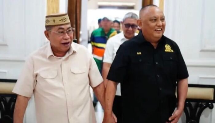 Adhan Dambea dan Rusli Habibie Perkuat Sinergi, Bahas Masa Depan Pembangunan Gorontalo