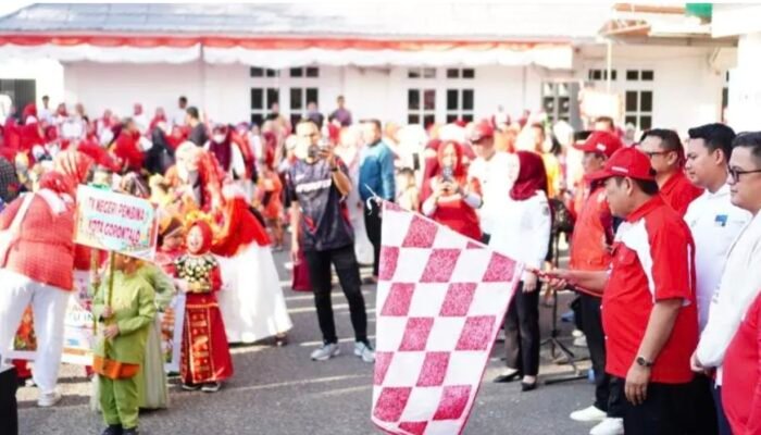 Karnaval Budaya dan Gerak Jalan Meriah, Nuryanto Titip Pesan untuk Generasi Muda Kota Gorontalo