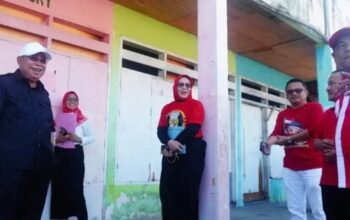 Wali Kota Gorontalo Adhan Dambea saatmeninjau lokasi kawasan proyek pada Jumat, 14 Agustus 2026. (Foto: Humas)