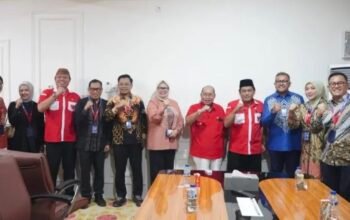 Pemerintah Kota Gorontalo bersama Bank Tabungan Negara (BTN) membahas penguatan kerja sama, mulai dari akses permodalan bagi pelaku usaha mikro, kecil, dan menengah (UMKM). (Foto: Humas)