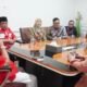 Pertemuan Wali Kota Gorontalo Adhan Dambea dengan Direktur Commercial Banking PT Bank Tabungan Negara (BTN) di ruang kerja wali kota, Rabu, 19 Agustus 2026. (Foto: Humas)