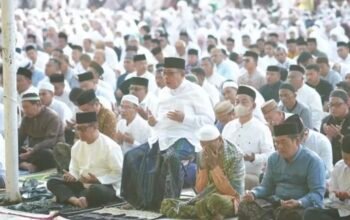 Kemarau Panjang Melanda, Ribuan Warga Kota Gorontalo Gelar Salat Istisqa