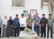 Wakil Wali Kota Gorontalo Indra Gobel saat menerima kontingen di rumah jabatan Wakil Wali Kota, Sabtu, 22 Agustus 2026. (Foto: Humas)