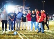 Turnamen sepak bola Persital Talumolo Cup 2026 resmi bergulir di Lapangan Ampi Talumolo. Ajang ini digelar untuk menyemarakkan HUT ke-81 Kemerdekaan Republik Indonesia. (Foto: Humas)