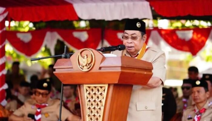 Adhan Dambea Ingatkan Pramuka Tak Kehilangan Karakter di Tengah Arus Digitalisasi