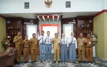 Kesbangpol Bolmut memastikan empat calon Paskibraka tingkat Provinsi Sulawesi Utara telah diberangkatkan sesuai prosedur/Hibata.id