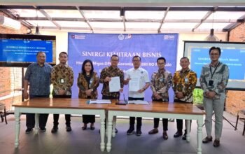 BRI Cabang Gorontalo dan HISWANA MIGAS DPC VI Gorontalo menandatangani Perjanjian Kerja Sama (PKS) kemitraan bisnis di Gorontalo, Rabu (5/8/2026), sebagai upaya memperkuat sinergi dan menghadirkan layanan perbankan terintegrasi bagi pelaku usaha sektor energi/Hibata.id
