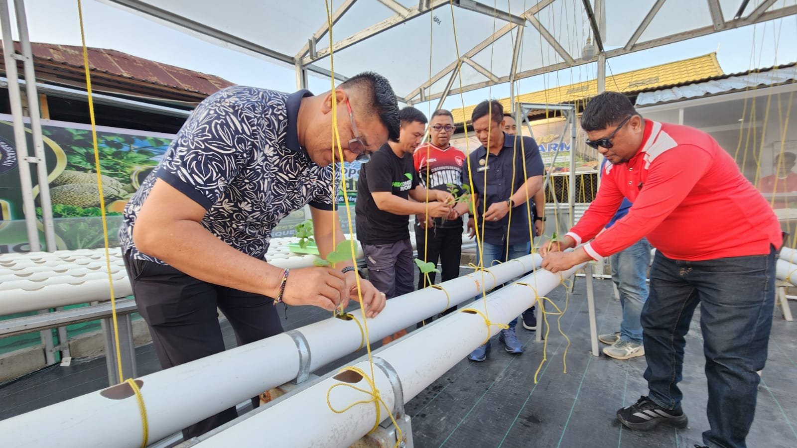 Lapas Gorontalo mengembangkan Green House Orilago Hidrofarm untuk melatih warga binaan bertani secara hidroponik sekaligus menghasilkan nilai ekonomi/Hibata.id