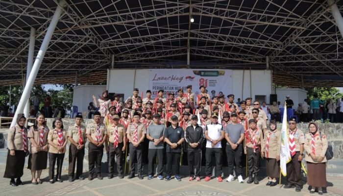 Wali Kota Weny Gaib Lepas Kontingen Pramuka Kotamobagu ke Jambore Nasional 2026