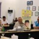 Anggota DPR RI Rusli Habibie bersama Wakil Gubernur Gorontalo Idah Syahidah memberikan arahan dalam diskusi bersama Manager PLN Nusantara Power Unit Pembangkitan Gorontalo Hubertus Tri Adi Nugroho terkait kesiapan pembangkit dan keandalan listrik di Gorontalo/Hibata.id