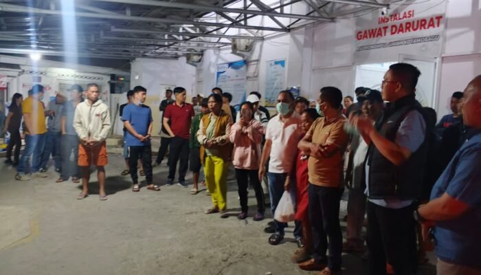 Wali Kota Kotamobagu Pantau Korban Kecelakaan Drag Race hingga Tengah Malam