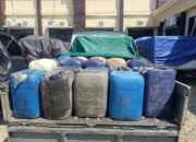 7.000 Liter Solar Subsidi di Pohuwato yang Diduga Milik Oknum TNI. (Foto: Delfri/Hibata.id)