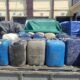 7.000 Liter Solar Subsidi di Pohuwato yang Diduga Milik Oknum TNI. (Foto: Delfri/Hibata.id)