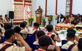30 Pramuka Boalemo Dilepas Ikuti Jambore Nasional XII di Cibubur