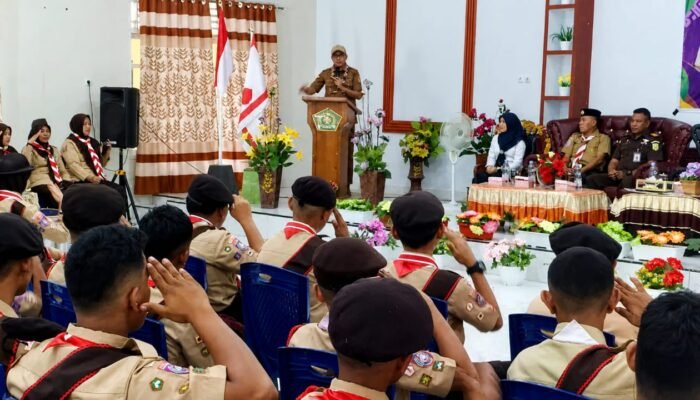 30 Pramuka Boalemo Dilepas Ikuti Jambore Nasional XII di Cibubur